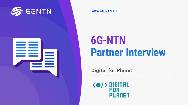 6G-NTN Partners: Digital for Planet