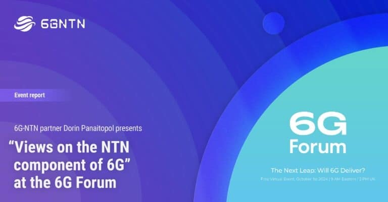 6G-NTN at the 6G Forum