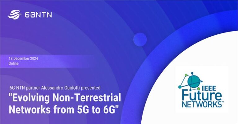 6G-NTN Partner Alessandro Guidotti Discusses Advancements in Non-Terrestrial Networks at IEEE Future Networks Satellite Working Group