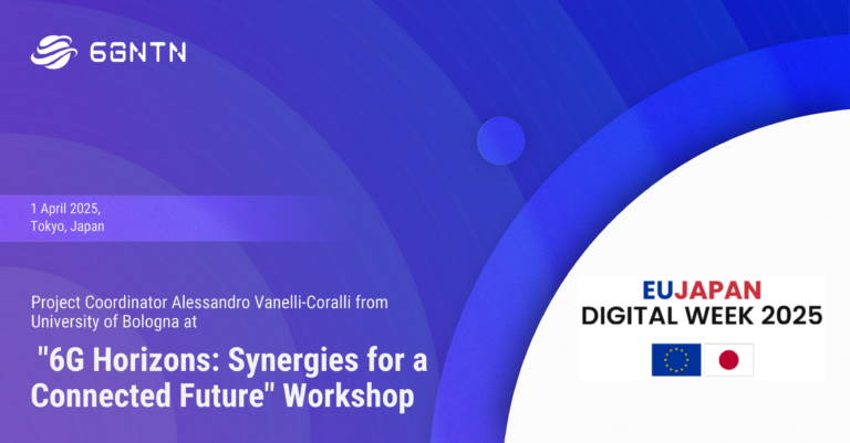 Project Coordinator Alessandro Vanelli-Coralli at “6G Horizons: Synergies for a Connected Future” Workshop