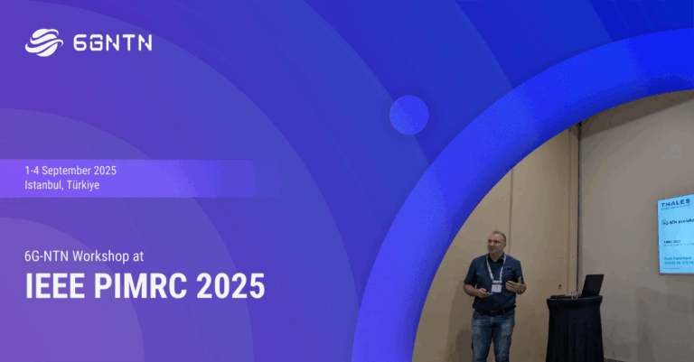 6G-NTN co-organizes a workshop on integrated 6G architectures at IEEE PIMRC 2025 in Istanbul